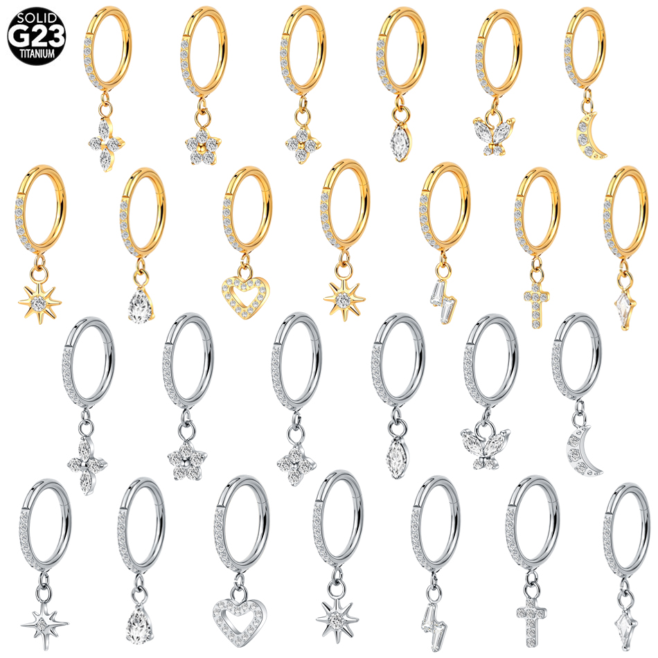Body Jewelry Trend - 5 Peças Brincos de Argola de