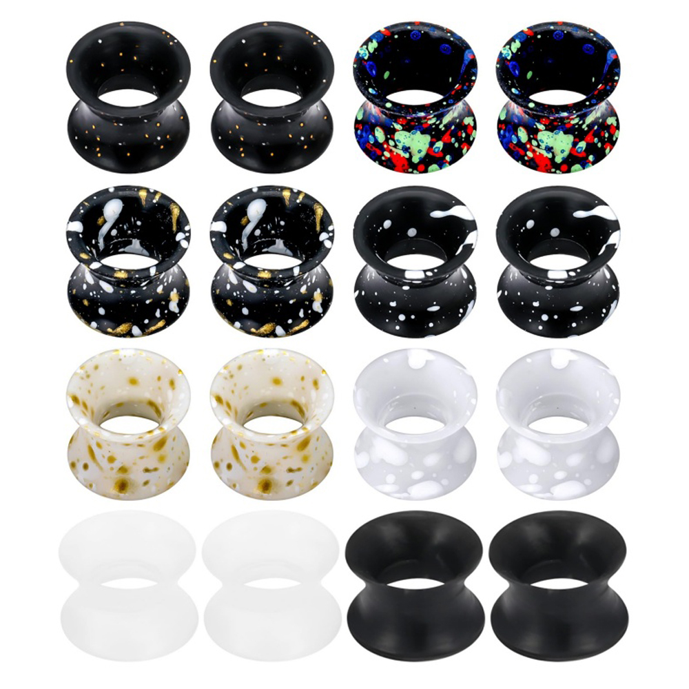 Body Jewelry Gauge Sizes - Túneis de medidores de orelha de