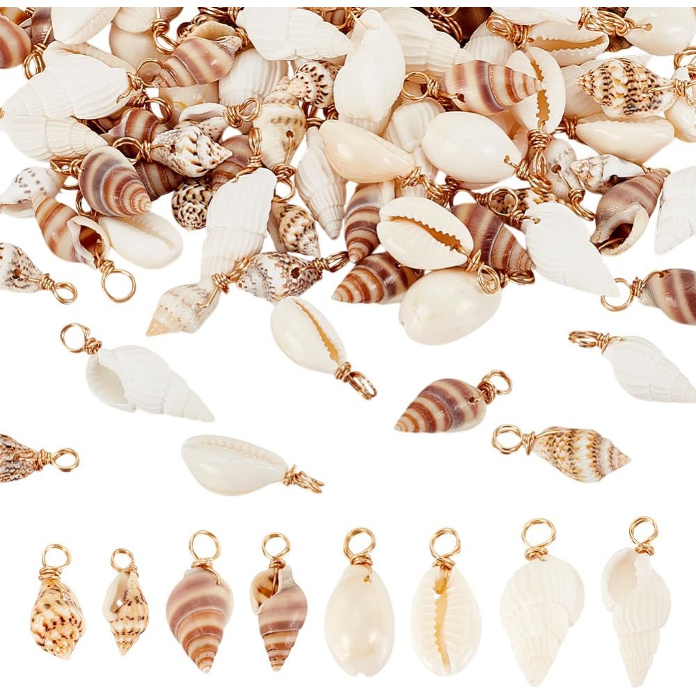 Body Jewelry Beach - 100 pçs 4 estilos encantos de