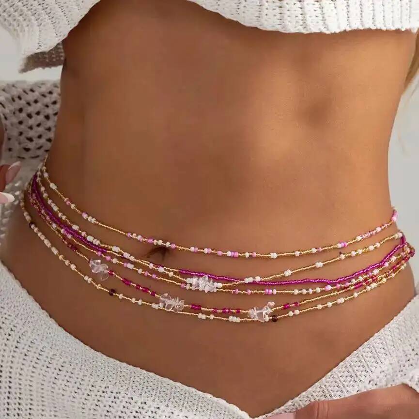 Body Jewelry Beach - SHIXIN Conjunto de 6 Peças de