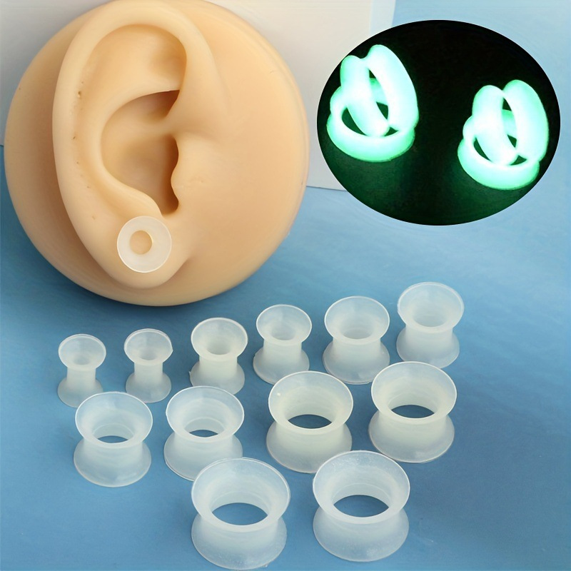 2 peças de plugs e túneis de s - Body Jewelry Gauge Sizes avaliação e preço