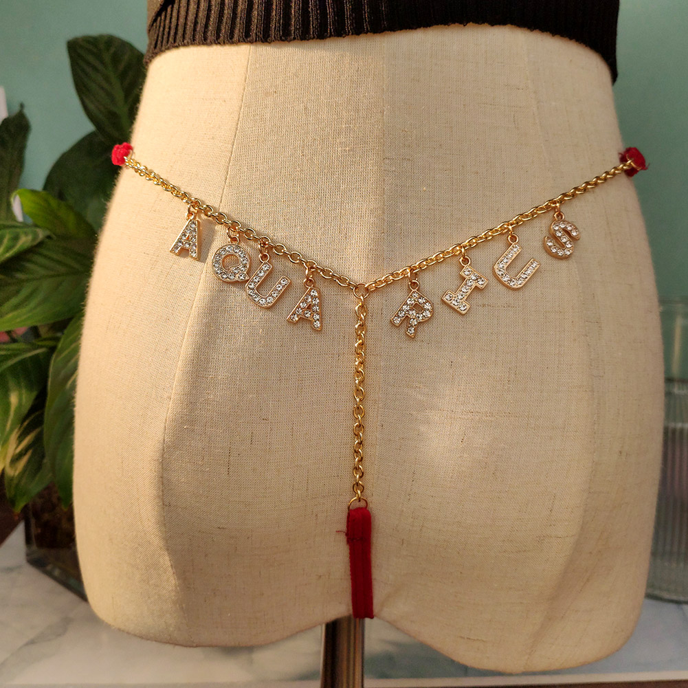 Cadeia de Corpo Pingente com N - Body Jewelry Names avaliação e preço