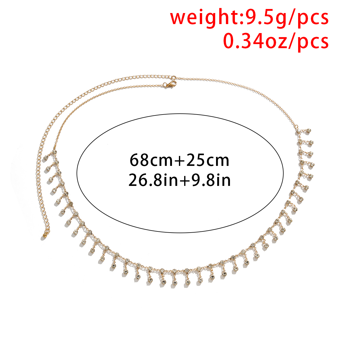 Sexy borla cintura corrente ci - Body Jewelry Trend avaliação e preço