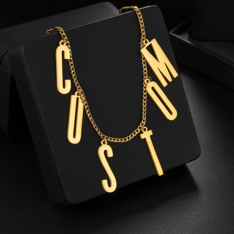 Corrente de cintura com nome p - Body Jewelry Names avaliação e preço