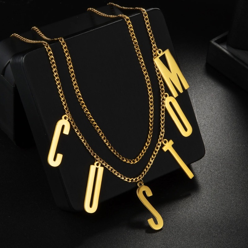 Corrente de cintura com nome p - Body Jewelry Names avaliação e preço