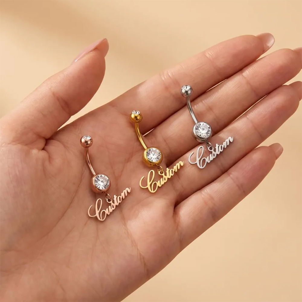 Piercing de Umbigo Personaliza - Body Jewelry Names avaliação e preço