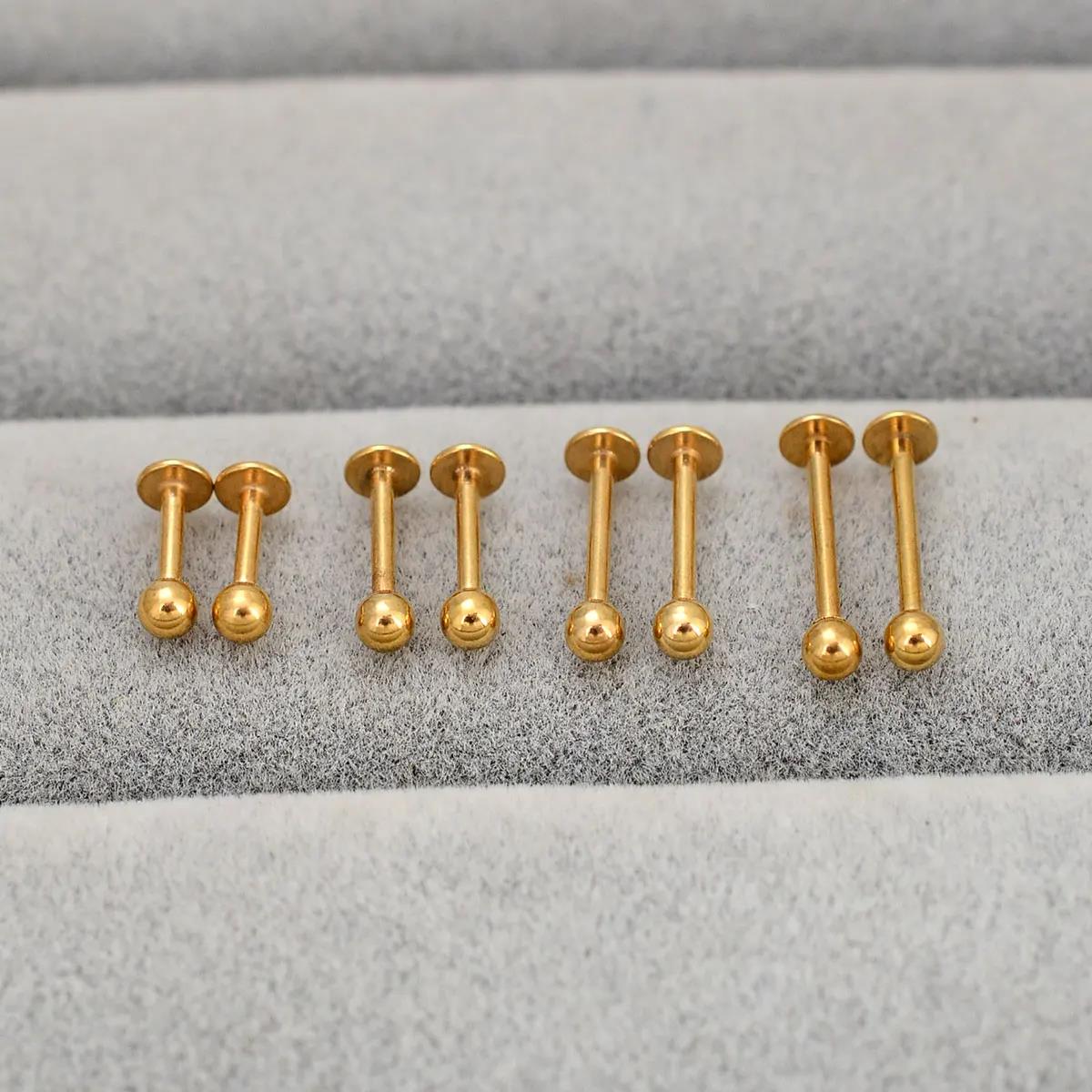 6/8/10/12mm de aço inoxidável  - Body Jewelry Trend avaliação e preço