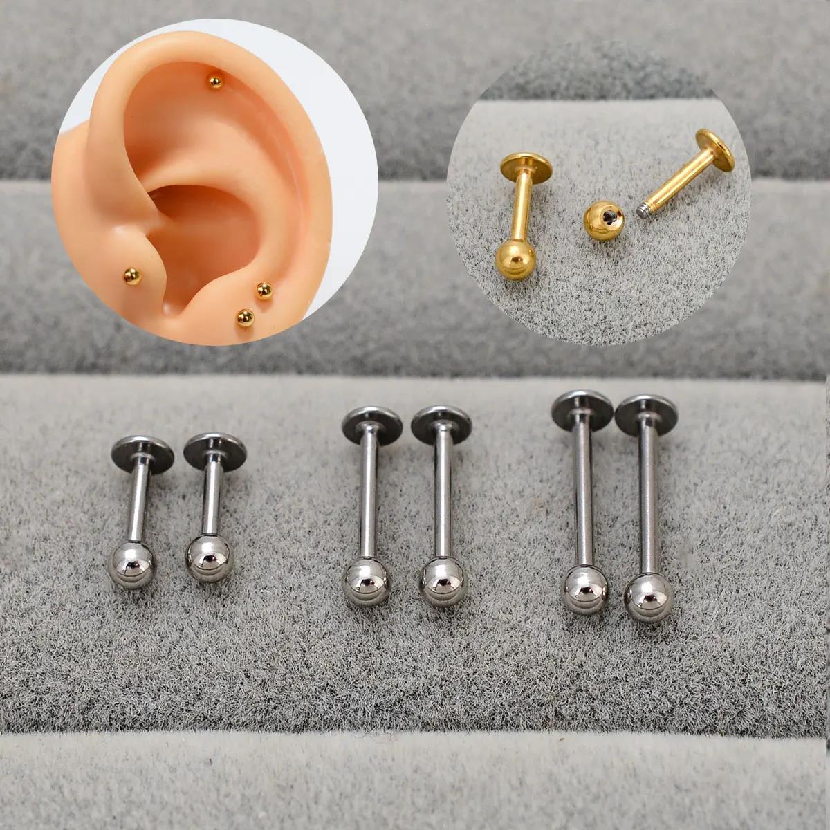 6/8/10/12mm de aço inoxidável  - Body Jewelry Trend avaliação e preço