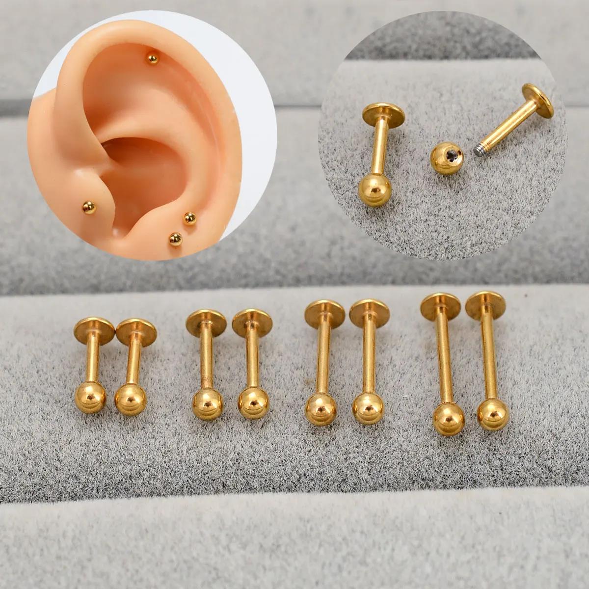 6/8/10/12mm de aço inoxidável  - Body Jewelry Trend avaliação e preço