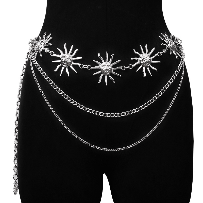 Chunky multicamadas punk gótic - Body Jewelry Beach avaliação e preço