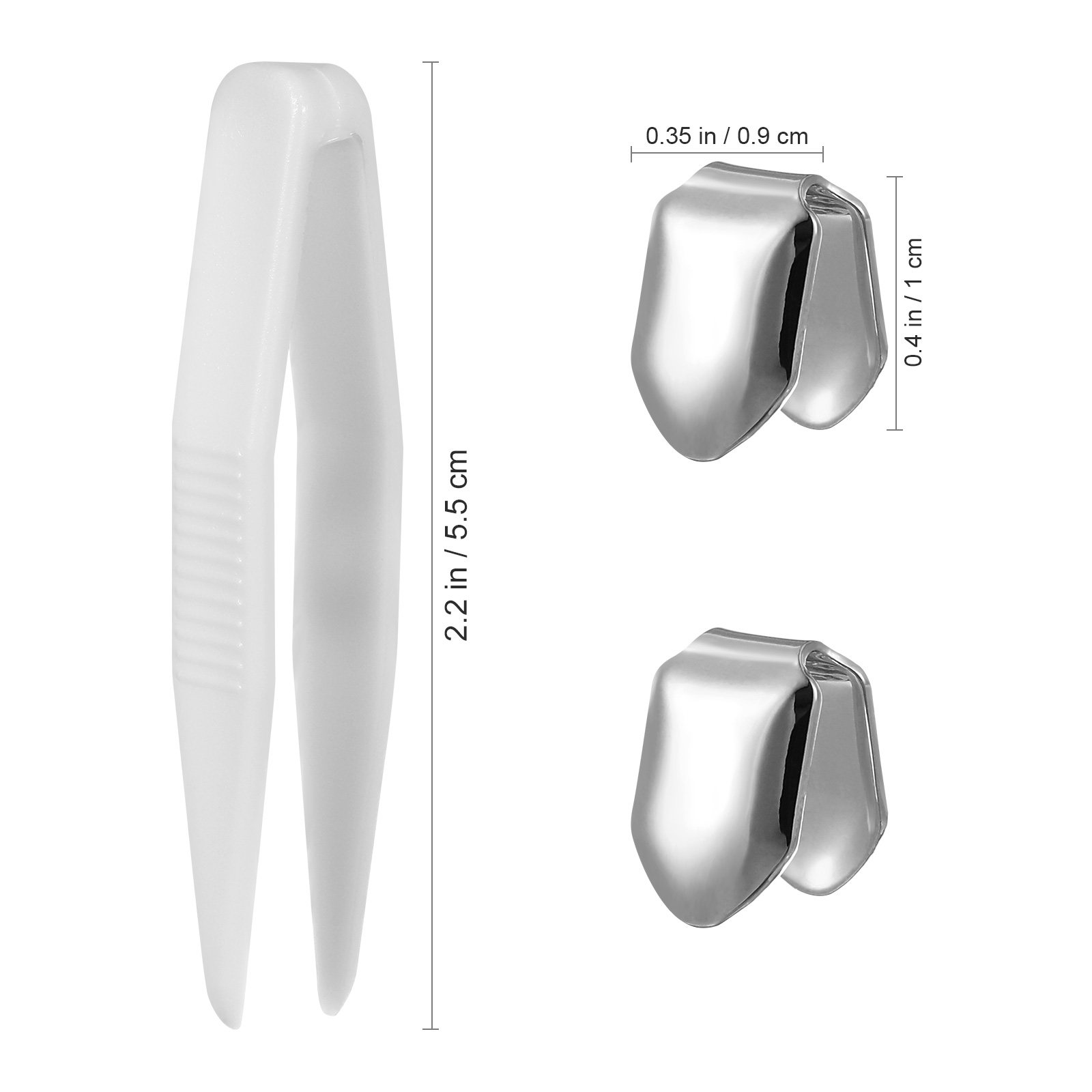 2 Peças de Grill Dental Hip Ho - Body Jewelry Videos avaliação e preço