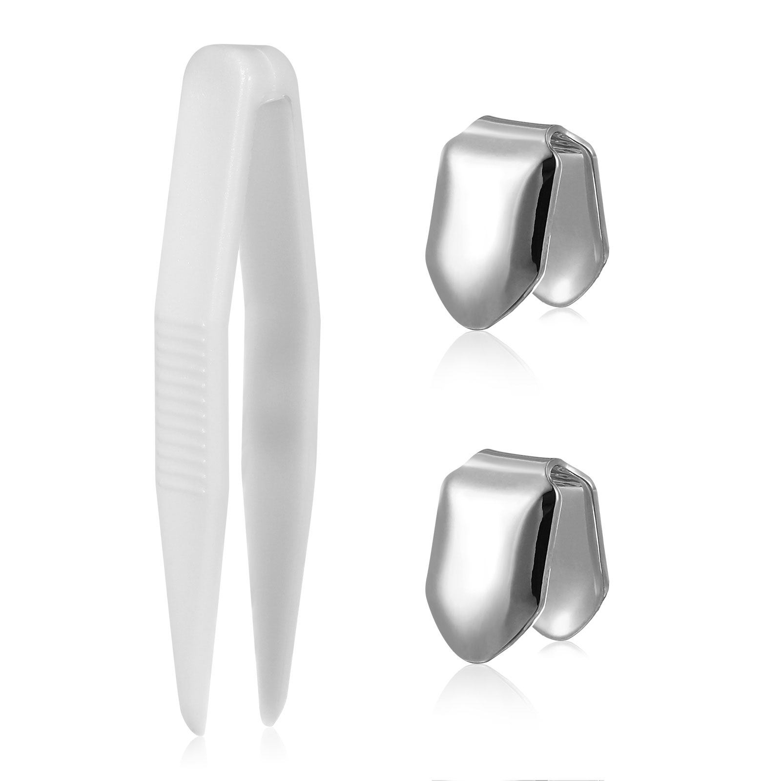 2 Peças de Grill Dental Hip Ho - Body Jewelry Videos avaliação e preço
