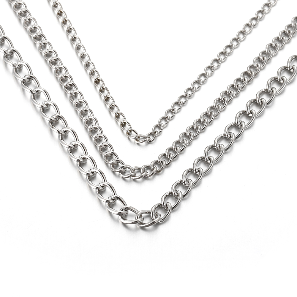 Corrente Fina de Metal Oval Pl - Body Jewelry Beach avaliação e preço