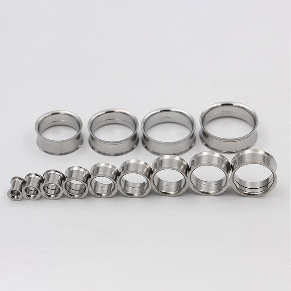 Conjunto de tampões para os ou - Body Jewelry Gauge Sizes avaliação e preço