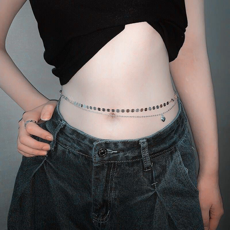 Corrente de cordão simples de  - Body Jewelry Beach avaliação e preço