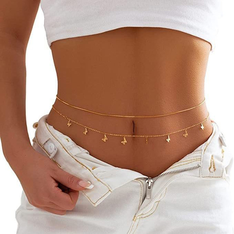 Corrente de cordão simples de  - Body Jewelry Beach avaliação e preço
